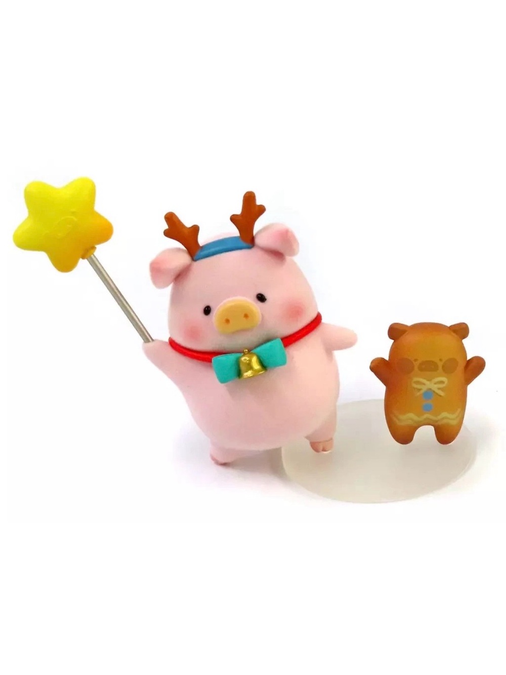 TOYZEROPLUS x Cici’s Story Christmasland Series Lulu the Pig - Gingerbread Man